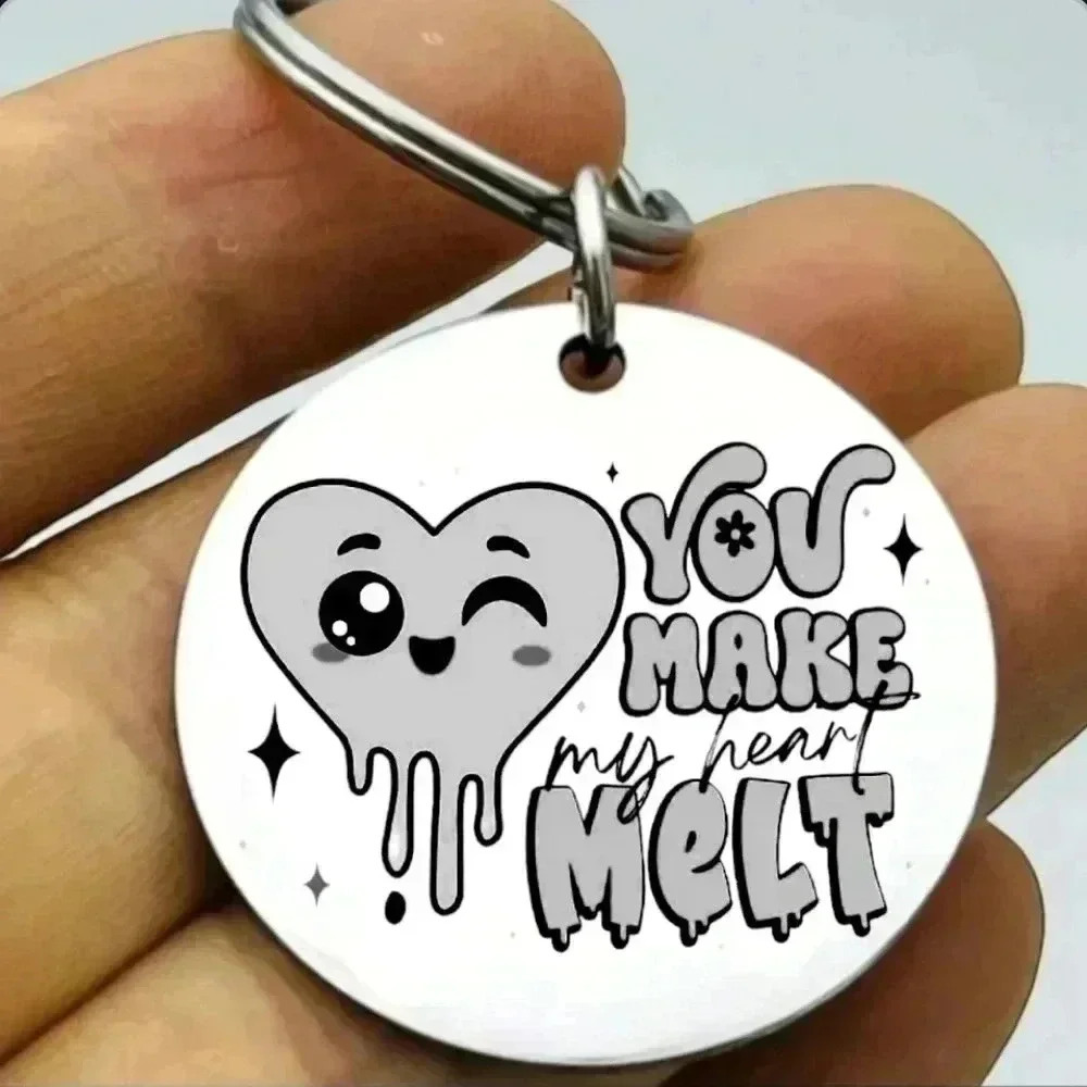 You make my hearts melt hot Keychain
